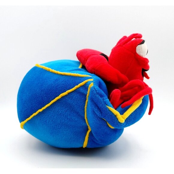 Nanco Pre-Production Sample Red Hermit Crab in Blue Shell 12" - Picture 2 of 6